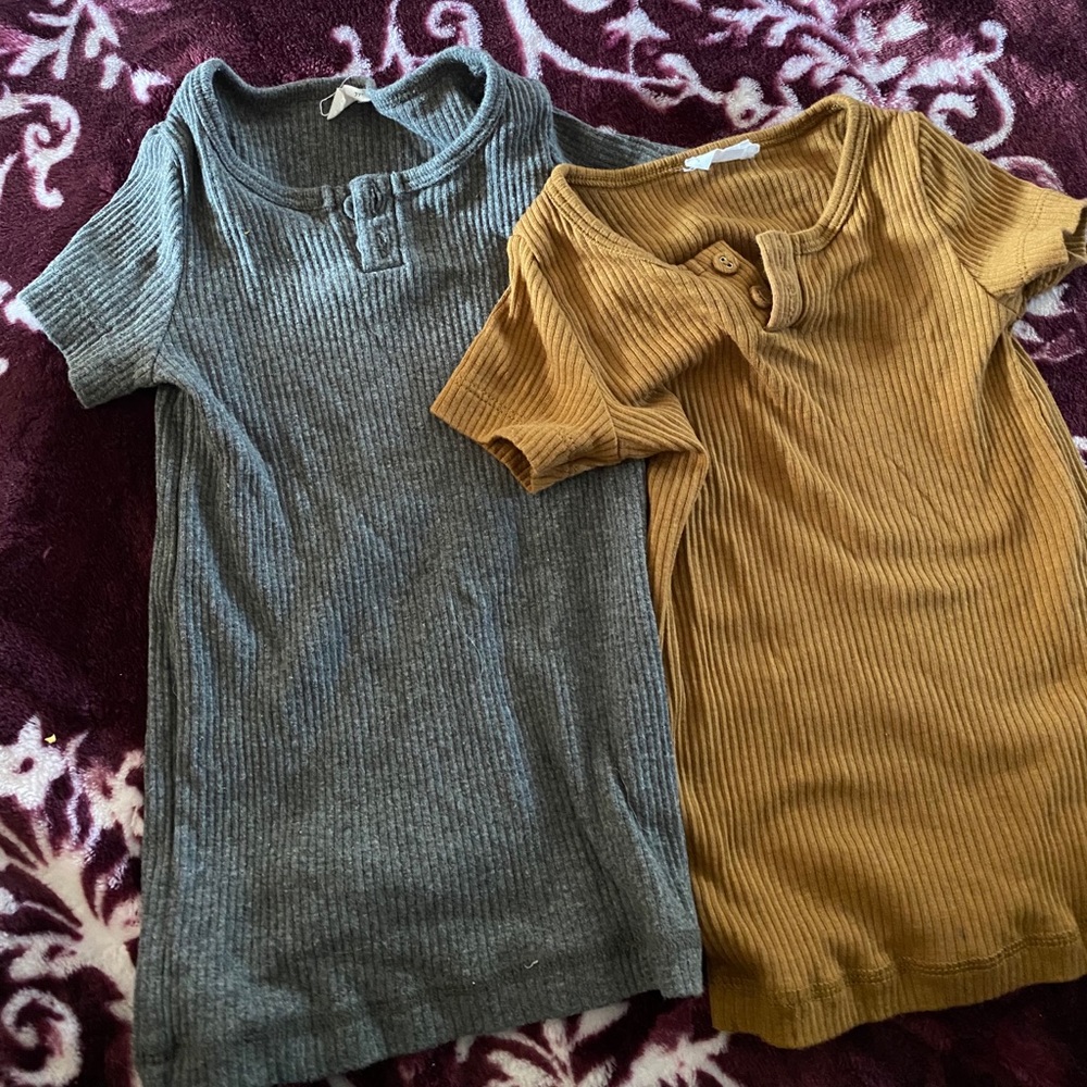 Jamie Kay ribbed shirts